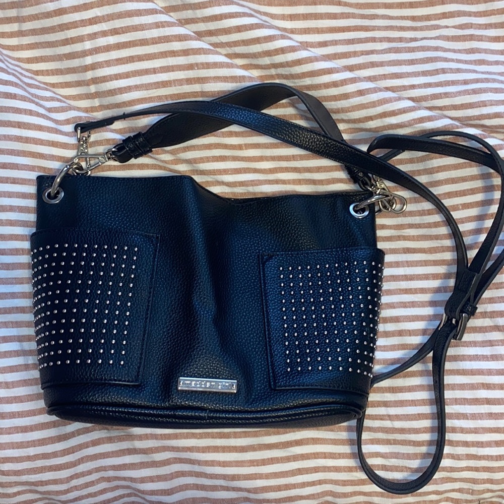 Steve Madden | Madden Girl Studded Bucket Pocket Book Purse